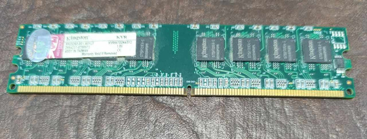 رم 512MB DDR1 کینگستون استوک باس 400
