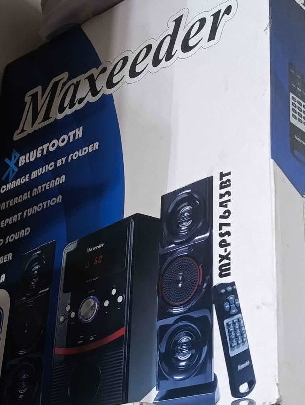 اسپیکر مکسیدر سه تیکه مدل 2400 MX-PS7643BT